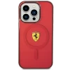 Чохол Ferrari Translucent для iPhone 14 Pro Red with MagSafe (FEHMP14LURKR)
