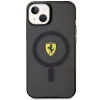Чохол Ferrari Translucent для iPhone 14 | 13 Black with MagSafe (FEHMP14SURKK)