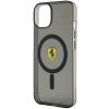 Чехол Ferrari Translucent для iPhone 14 Plus Black with MagSafe (FEHMP14MURKK)