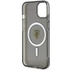 Чехол Ferrari Translucent для iPhone 14 Plus Black with MagSafe (FEHMP14MURKK)