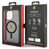 Чохол Ferrari Translucent для iPhone 14 Pro Black with MagSafe (FEHMP14LURKK)