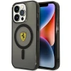 Чехол Ferrari Translucent для iPhone 14 Pro Max Black with MagSafe (FEHMP14XURKK)