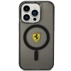 Чехол Ferrari Translucent для iPhone 14 Pro Max Black with MagSafe (FEHMP14XURKK)