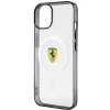 Чохол Ferrari Outline для iPhone 14 | 13 Transparent with MagSafe (FEHMP14SURKT)