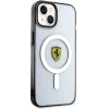 Чохол Ferrari Outline для iPhone 14 Plus Transparent with MagSafe (FEHMP14MURKT)