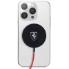 Бездротовий зарядний пристрій Ferrari 15W Black with MagSafe (FECBMSMENK)