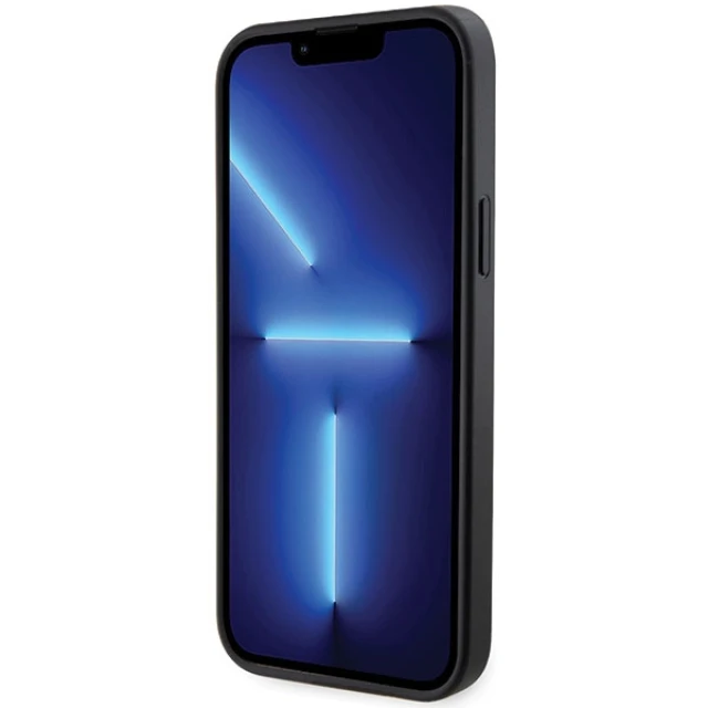 Чехол BMW для iPhone 14 Plus Grip Hot Stamp Black (BMHCP14M22GSLK)