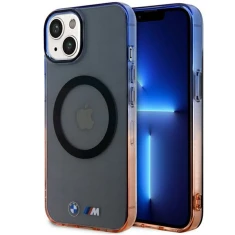 Чохол BMW Gradient Bumper для iPhone 14 Plus Grey with MagSafe (BMHMP14MHTGE)