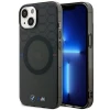 Чохол BMW Pattern для iPhone 14 | 13 Grey with MagSafe (BMHMP14SHGPK)