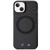Чохол BMW Pattern для iPhone 14 | 13 Grey with MagSafe (BMHMP14SHGPK)