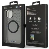 Чохол BMW Pattern для iPhone 14 | 13 Grey with MagSafe (BMHMP14SHGPK)