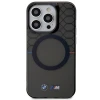 Чохол BMW Pattern для iPhone 14 Pro Grey with MagSafe (BMHMP14LHGPK)