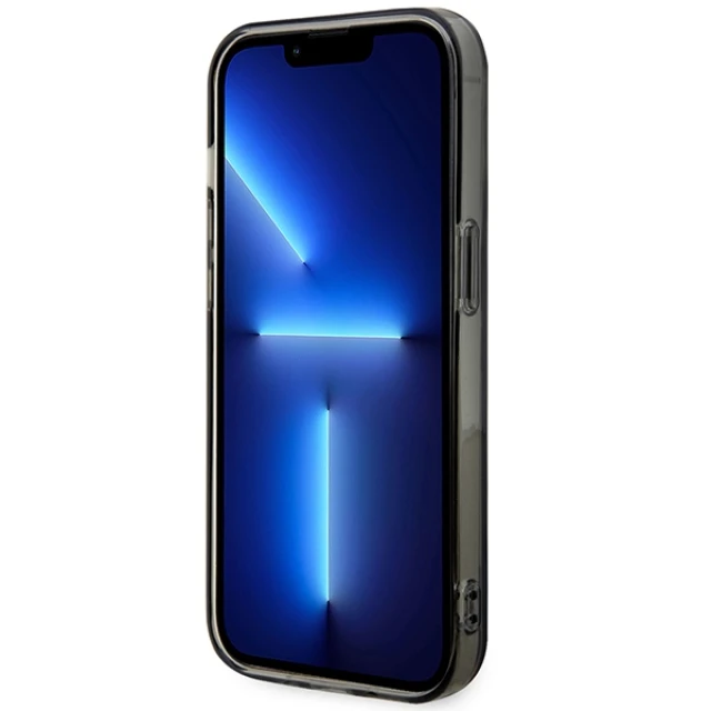 Чохол BMW Pattern для iPhone 14 Pro Grey with MagSafe (BMHMP14LHGPK)