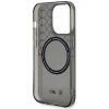 Чохол BMW Pattern для iPhone 14 Pro Max Grey with MagSafe (BMHMP14XHGPK)