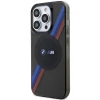 Чохол BMW Tricolor Stripes для iPhone 14 Pro Grey with MagSafe (BMHMP14LHDTK)
