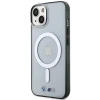 Чохол BMW Silver Ring для iPhone 14 | 13 Transparent with MagSafe (BMHMP14SHCRS)