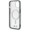 Чохол BMW Silver Ring для iPhone 14 | 13 Transparent with MagSafe (BMHMP14SHCRS)