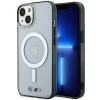 Чохол BMW Silver Ring для iPhone 14 Plus Transparent with MagSafe (BMHMP14MHCRS)