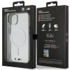 Чохол BMW Silver Ring для iPhone 14 Plus Transparent with MagSafe (BMHMP14MHCRS)