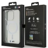 Чохол BMW Silver Ring для iPhone 14 Pro Max Transparent with MagSafe (BMHMP14XHCRS)