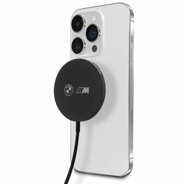 Бездротовий зарядний пристрій BMW M Edition 15W Black with MagSafe (BMCBMSPLK)