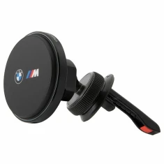 Автотримач з функцією бездротової зарядки BMW M Edition Quick Charge 15W Black with USB-C Cable with MagSafe (BMCMM22MRK)