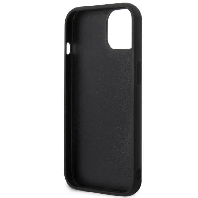 Чохол Karl Lagerfeld Rubber Ikonik 3D для iPhone 14 Plus Black (KLHCP14M3DRKINK)