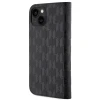 Чохол Karl Lagerfeld Saffiano Monogram для iPhone 14 | 13 Black (KLBKP14SSAKLHPK)