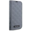 Чохол Karl Lagerfeld Saffiano Monogram для iPhone 14 | 13 Silver (KLBKP14SSAKLHPG)