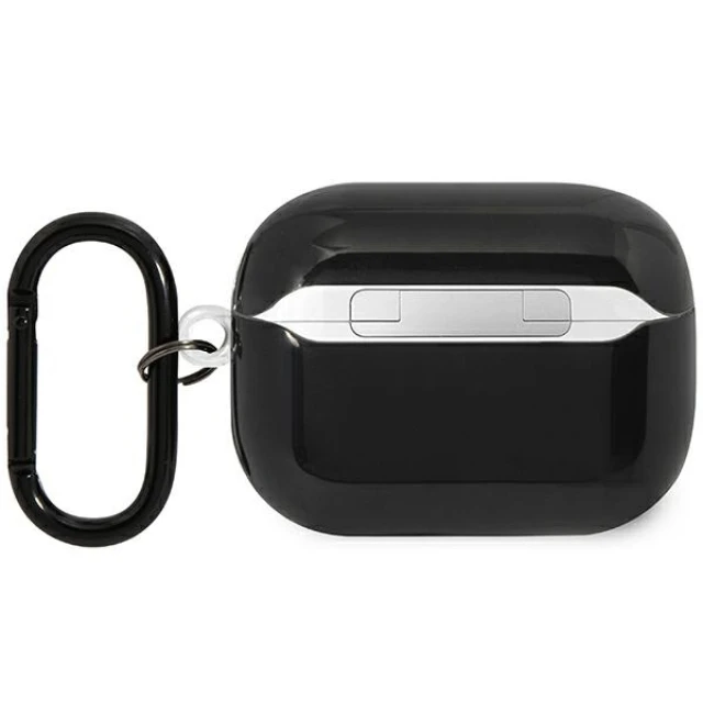 Чохол для навушників BMW Tricolor Stripes для AirPods Pro 2 Black (BMAP222SOTK)