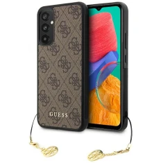 Чохол Guess 4G Charms Collection для Samsung Galaxy A34 5G (A346) Brown (GUHCSA34GF4GBR)