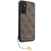 Чохол Guess 4G Charms Collection для Samsung Galaxy A34 5G (A346) Brown (GUHCSA34GF4GBR)