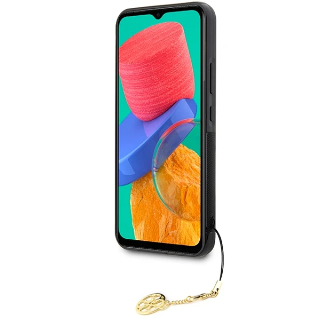 Чохол Guess 4G Charms Collection для Samsung Galaxy A34 5G (A346) Brown (GUHCSA34GF4GBR)