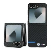 Чохол BMW Leather Carbon для Samsung Galaxy Flip6 (F741) Black (BMHCZF622NBCK)