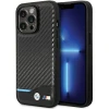 Чохол BMW Leather Carbon для iPhone 13 Pro Max Black (BMHCP13X22NBCK)