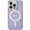 Чохол Guess Glitter Gold для iPhone 14 Pro Max Purple with MagSafe (GUHMP14XHCMCGU)