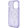 Чохол Guess Glitter Gold для iPhone 14 Pro Max Purple with MagSafe (GUHMP14XHCMCGU)
