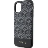 Чохол Guess G Cube Stripes для iPhone 11 | XR Black with MagSafe (GUHMN61HGCFSEK)