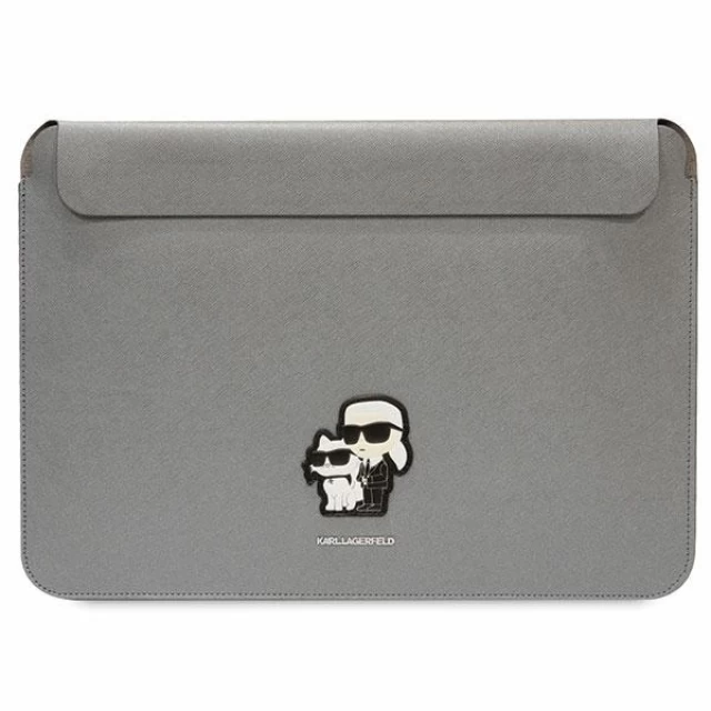 Чехол Karl Lagerfeld Saffiano Karl & Choupette 16