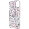Чохол Guess Flower для iPhone 11 | XR Pink with MagSafe (GUHMN61HCFWSP)
