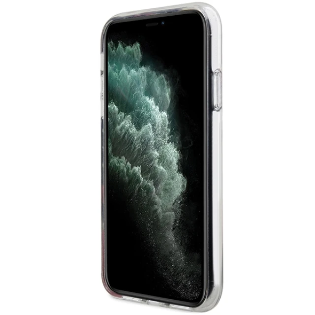 Чохол Guess Flower для iPhone 11 | XR Khaki with MagSafe (GUHMN61HCFWSA)