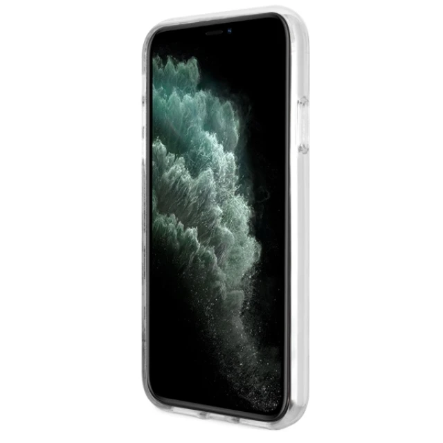 Чохол Guess 4G для iPhone 11 Black with MagSafe (GUHMN61H4STK)