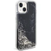 Чехол Guess Liquid Glitter Marble для iPhone 14 | 13 Black (GUHCP14SLCSGSGK)