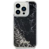 Чохол Guess Liquid Glitter Marble для iPhone 14 Pro Black (GUHCP14LLCSGSGK)