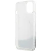 Чохол Guess Liquid Glitter Marble для iPhone 14 | 13 White (GUHCP14XLCSGSGK)