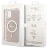 Чехол Guess 4G для iPhone 11 Pink with MagSafe (GUHMN61H4STP)