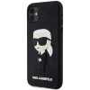 Чохол Karl Lagerfeld 3D Rubber Ikonik для iPhone 11 | XR Black (KLHCN613DRKINK)