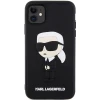 Чохол Karl Lagerfeld 3D Rubber Ikonik для iPhone 11 | XR Black (KLHCN613DRKINK)