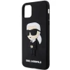 Чохол Karl Lagerfeld 3D Rubber Ikonik для iPhone 11 | XR Black (KLHCN613DRKINK)