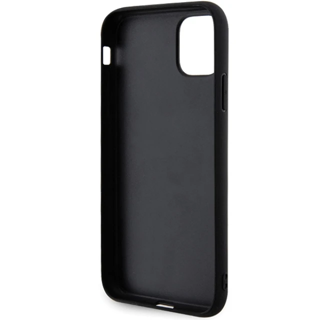Чохол Karl Lagerfeld 3D Rubber Ikonik для iPhone 11 | XR Black (KLHCN613DRKINK)